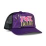 náhled Dětská kšiltovka Fox Yth Barb Wire Snapback Hat Ultraviolet OS