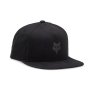náhled Pánská kšiltovka Fox Fox Head Snapback Hat Black/Charcoal