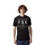 náhled Pánské triko Fox Shield Ss Tech Tee Black