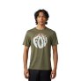 náhled Pánské triko Fox Turnout Ss Tech Tee Olive Green