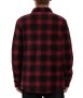 nahlad Pánská košile Volcom Bowered Fleece Ls Wine
