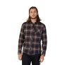 nahlad Pánská košile Fox Survivalist Flannel Purple