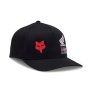 náhled Pánská kšiltovka Fox Fox X Honda Flexfit Hat Black