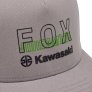 náhled Pánská kšiltovka Fox Fox X Kawi Flexfit Hat Steel Grey