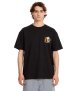 náhled Pánské triko Volcom Curious Cat Sst Black