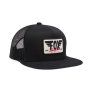 nahlad Pánská kšiltovka Fox Winged Trucker Hat Black