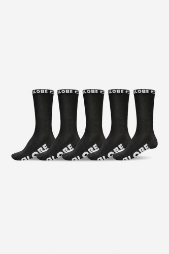 Pánské ponožky Globe Blackout sock 5 pack