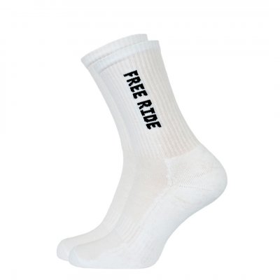 Ponožky Rider Long sport - white/black