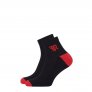 náhled Pánské ponožky Riders short Skate black/red