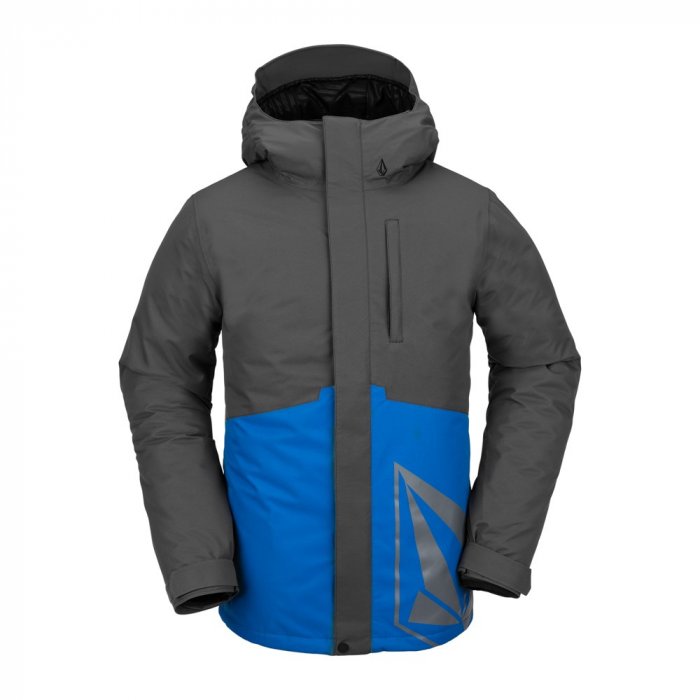 detail Pánská bunda Volcom 17Forty Ins Jacket Cyan Blue