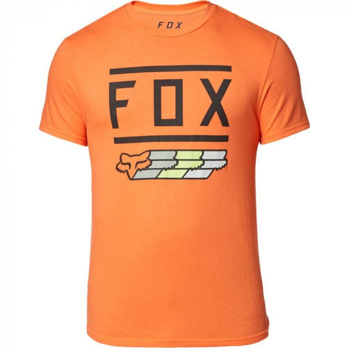 detail Pánské triko Fox Fox Super Ss Tee Orange Flame