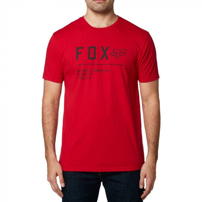 detail Pánské triko Fox Non Stop Ss Premium Tee Chilli