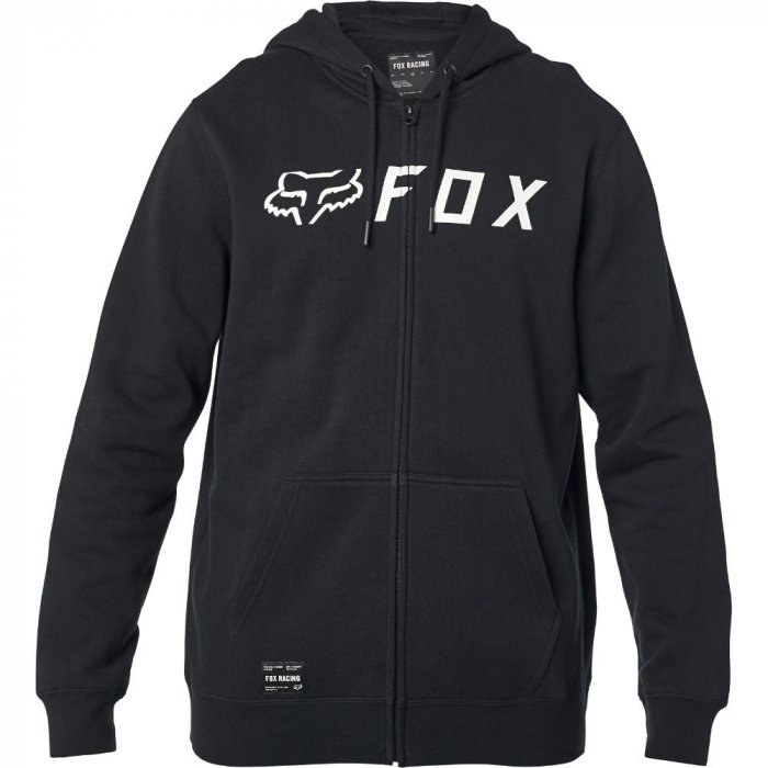 detail Pánská mikina Fox Apex Zip Fleece Black/White