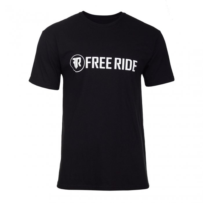 detail Pánské triko Free Ride Rider Tee Line Classic Black