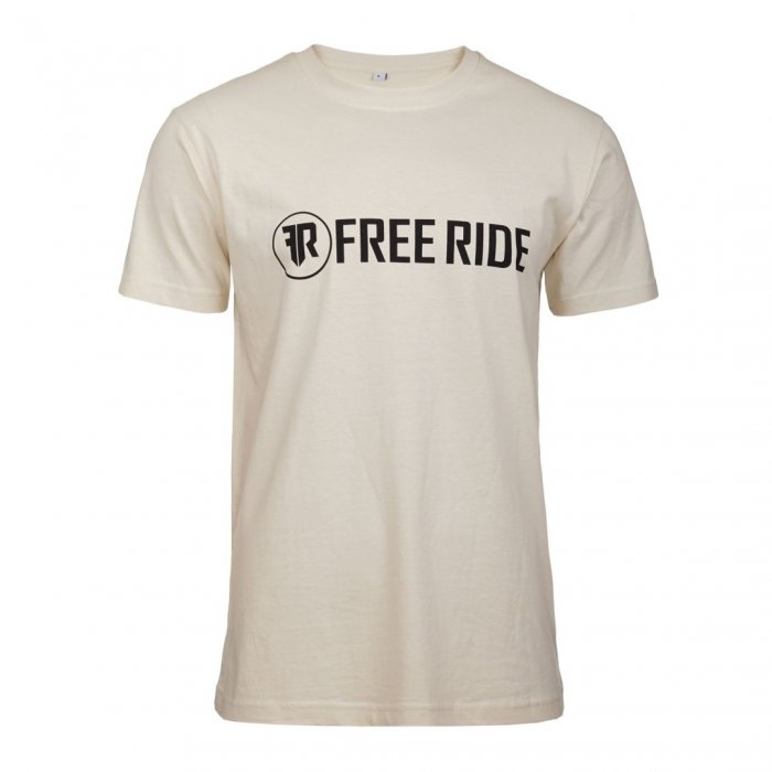 detail Pánské triko Free Ride Rider Tee Line Classic Sand