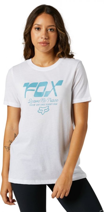 detail Pánské triko Fox Remastered Ls Tee White