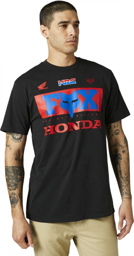 detail Pánské triko Fox Honda Ss Premium Tee Black