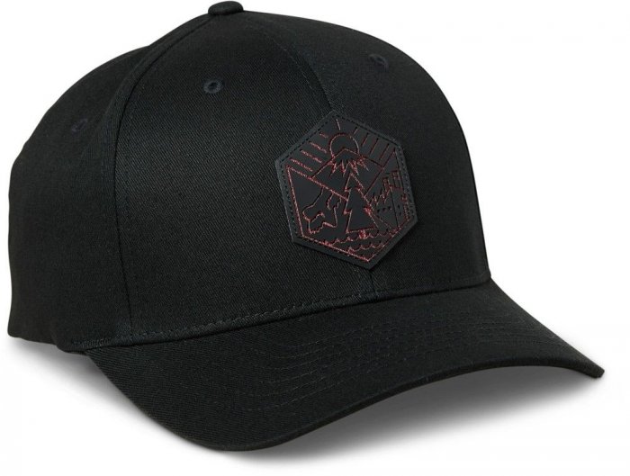detail Pánská kšiltovka Fox Caveaut Flexfit Hat Black
