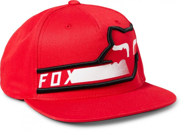 detail Pánská kšiltovka Fox Vizen Snapback Hat Flame Red OS
