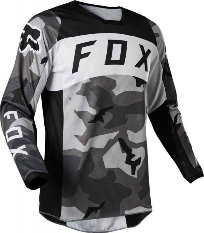 detail Pánský MX dres Fox 180 Bnkr Jersey Black Camor