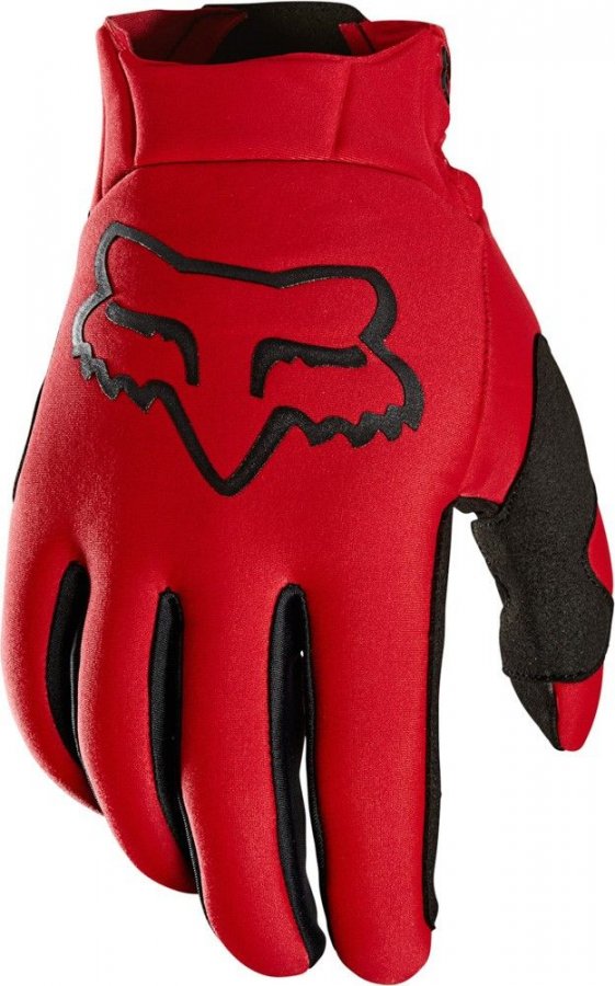 detail Pánské MX rukavice Fox Legion Thermo Glove, Ce Fluo Red