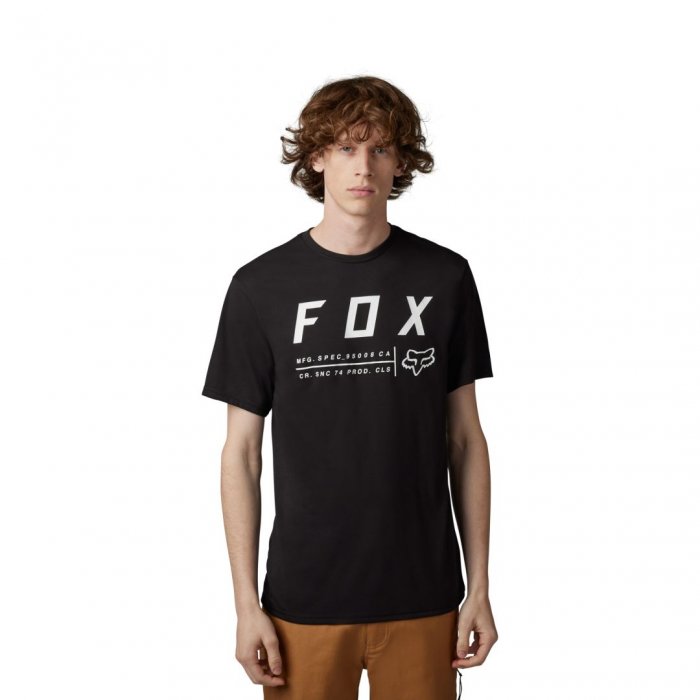 detail Pánské triko Fox Non Stop Ss Tech Tee Black
