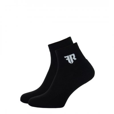 Ponožky Rider short - black