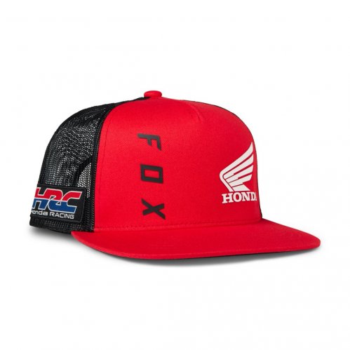 Pánská čepice Fox Fox X Honda Snapback Hat Flame Red OS