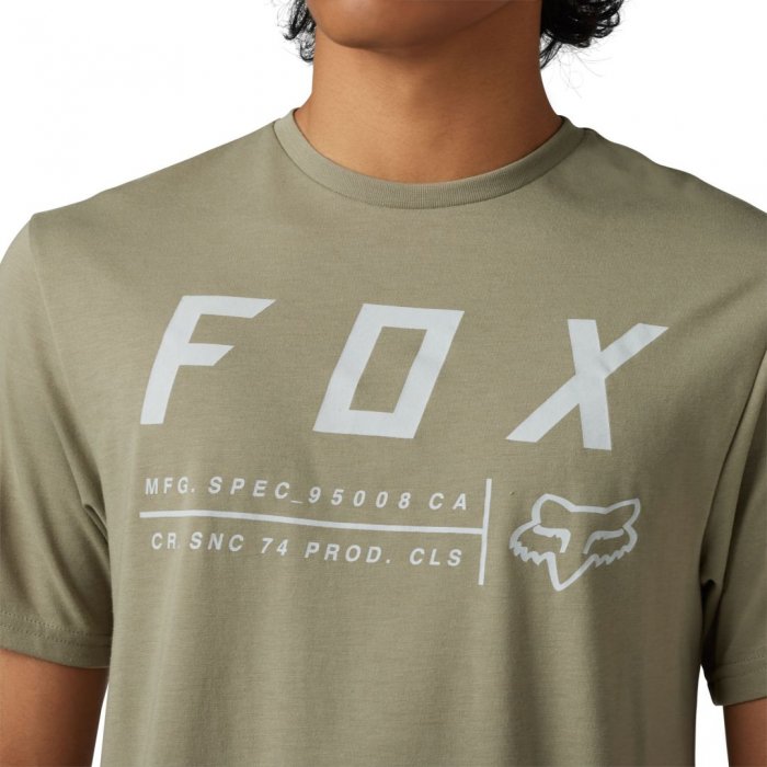 detail Pánské triko Fox Non Stop Ss Tech Tee Adobe